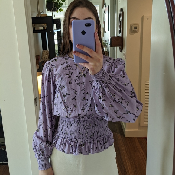 Lavender blouse - Picture 1 of 6